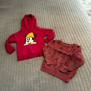 Mickey toddler sweat shirts